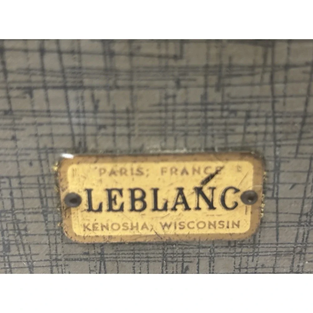 LeBlanc Noblet Paris Wood Clarinet w/ Original Case Vintage Kenosha Wisconsin
